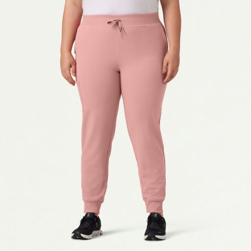 ULTRAlast W20003 Women's Silex Slim Knit-Waist Scrub Joggers Mauve
