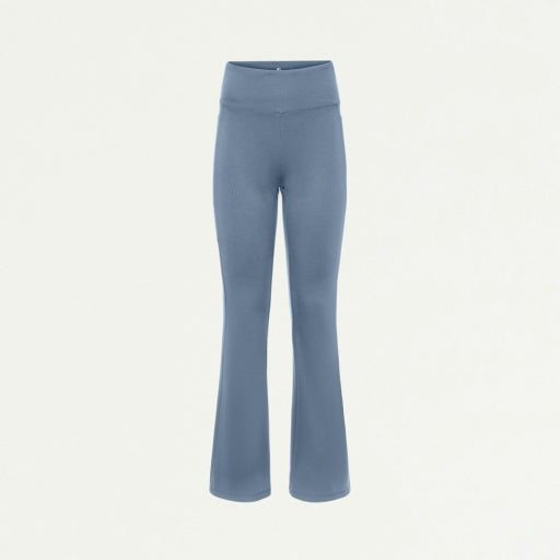 ULTRAsoft W40006 Women's Lina Yoga Flare Scrub Pants Storm Blue