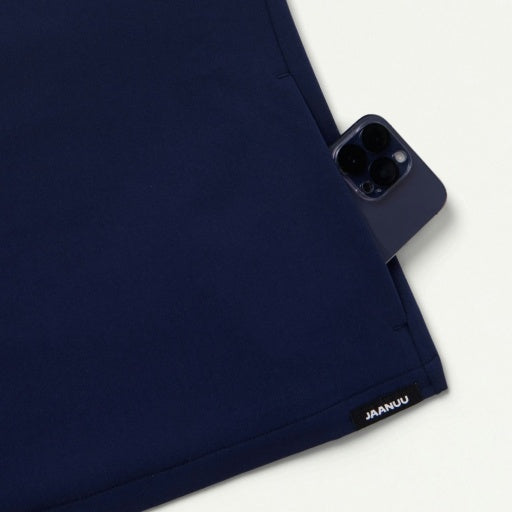ULTRAlast W10009 Women's Carte Slim 2-Pocket Scrub Top Midnight Navy