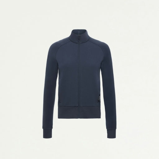 Hybrid Fleece W60018 Women's Cloud Hybrid Fleece Bomber Jacket Carbon Gray