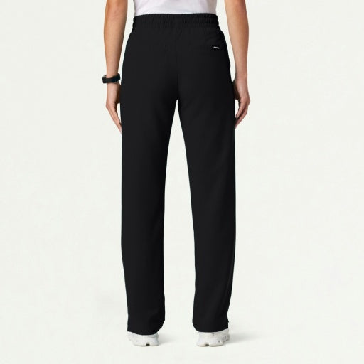 ULTRAlast W20004 Women's Kerr 365 High Waisted Scrub Pants Black