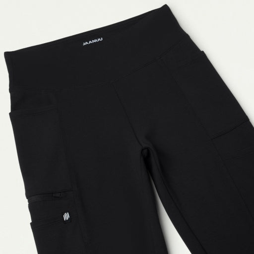 ULTRAsoft W40005 Women's Perri Yoga Scrub Pants Black