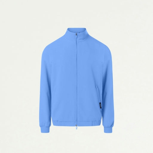 ULTRAlast M60001 Men's Wolfe 6-Pocket Scrub Jacket Ceil Blue
