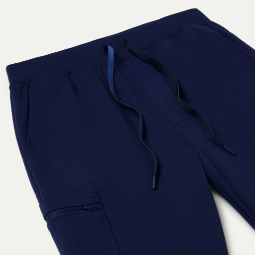 ULTRAsoft M40001 Men's Ollie Slim Cargo Scrub Joggers Midnight Navy