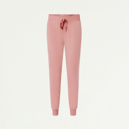ULTRAlast W20003 Women's Silex Slim Knit-Waist Scrub Joggers Mauve