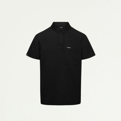ULTRAlast M10005 Men's Calderon Polo Scrub Top Black