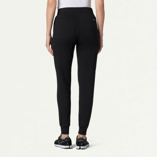 ULTRAsoft W40001 Women's Rubi Slim Scrub Joggers Black