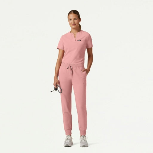 ULTRAlast W20009 Women's Jace Skinny On-The-Go Scrub Joggers Mauve