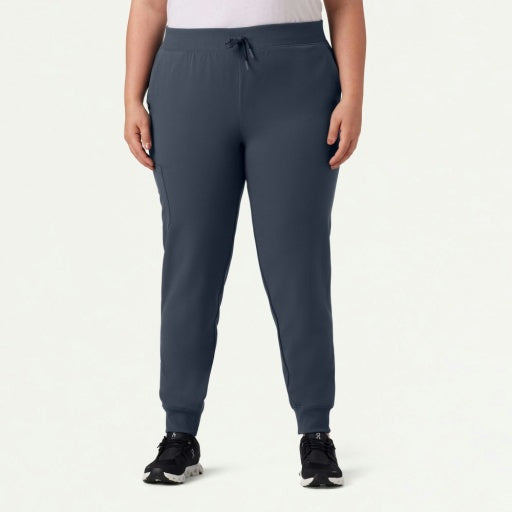 ULTRAlast W20003 Women's Silex Slim Knit-Waist Scrub Joggers Carbon Gray