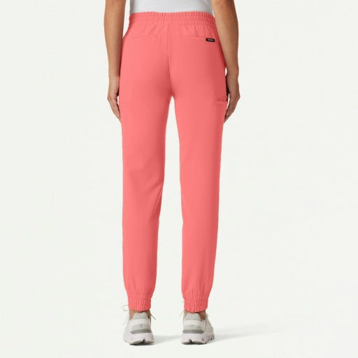 ULTRAlast W20009 Women's Jace Skinny On-The-Go Scrub Joggers Digital Pink