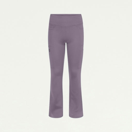 ULTRAsoft W40005 Women's Perri Yoga Scrub Pants Titanium