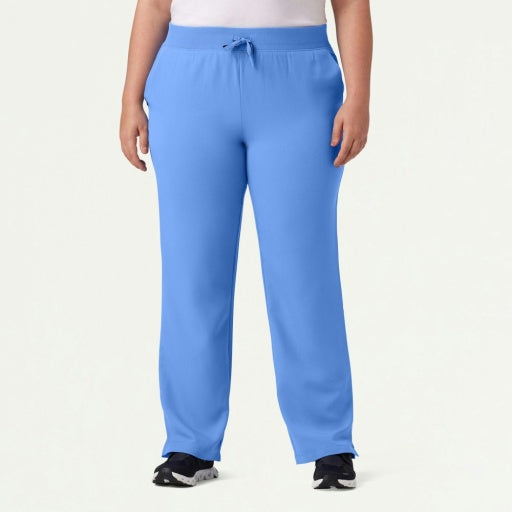 ULTRAlast W20001 Women's Xenos Knit-Waist Scrub Pants Ceil Blue