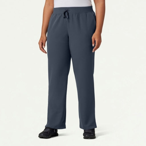 ULTRAlast W20001 Women's Xenos Knit-Waist Scrub Pants Carbon Gray