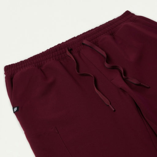 ULTRAlast M20001 Men's Rhodes Straight-Leg Scrub Pants Burgundy