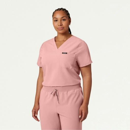 ULTRAlast W10001 Women's Rhena 1-Pocket Scrub Top Mauve