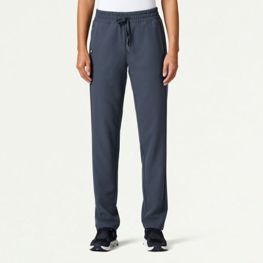 ULTRAlast W20008 Women's Effie Slim 6-Pocket Scrub Pants Carbon Gray