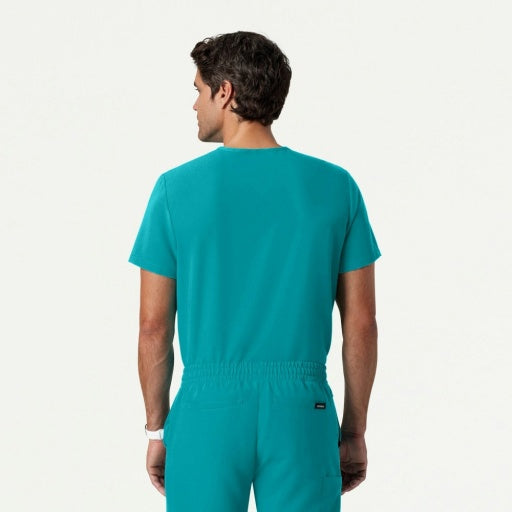 ULTRAlast M10001 Men's Holmes 1-Pocket Scrub Top Teal