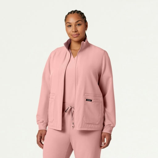 ULTRAlast W60001 Women's Ceri 6-Pocket Scrub Jacket Mauve