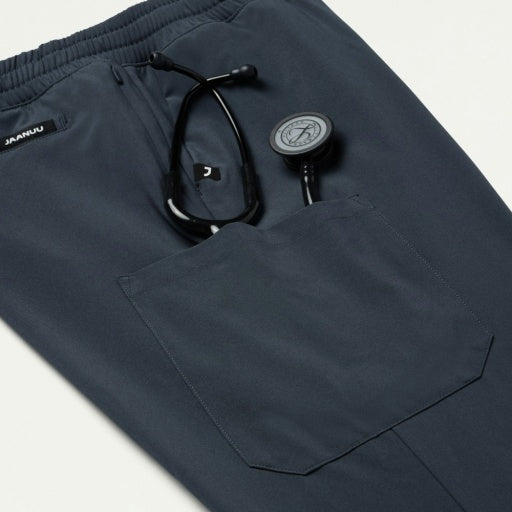 ULTRAlast M20023 Men's Rhodes 7-Pocket Scrub Pants Carbon Gray