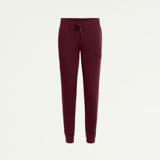 ULTRAlast W20009 Women's Jace Skinny On-The-Go Scrub Joggers Burgundy