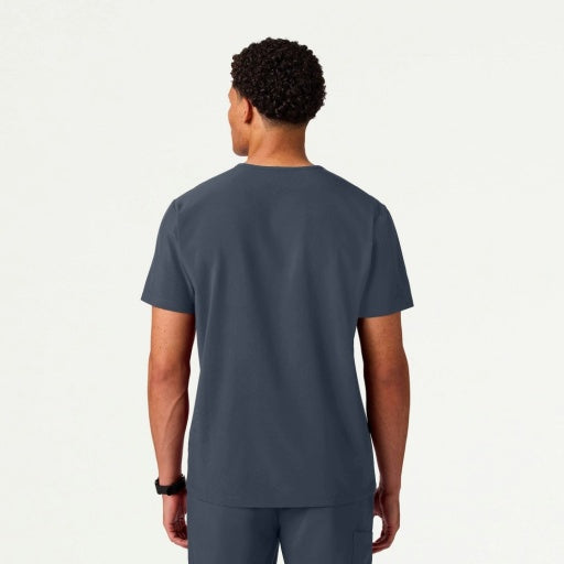 ULTRAlite M10025 Men's Holmes 1-Pocket Classic Scrub Top Carbon Gray