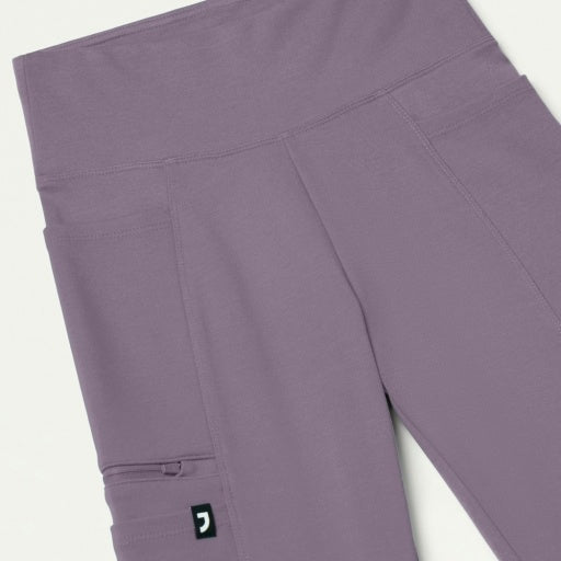 ULTRAsoft W40005 Women's Perri Yoga Scrub Pants Titanium