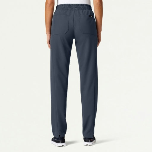 ULTRAlast W20008 Women's Effie Slim 6-Pocket Scrub Pants Carbon Gray