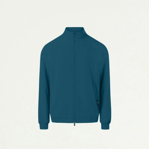 ULTRAlast M60001 Men's Wolfe 6-Pocket Scrub Jacket Caribbean Blue
