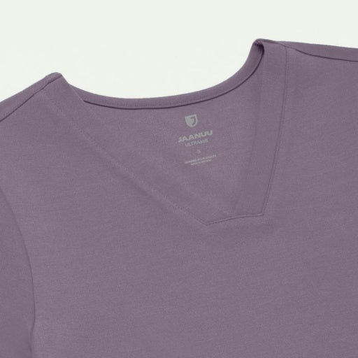 ULTRAsoft W30003 Women's Cesi Slim Scrub Top Titanium