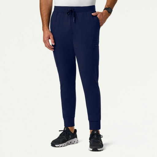 ULTRAsoft M40001 Men's Ollie Slim Cargo Scrub Joggers Midnight Navy