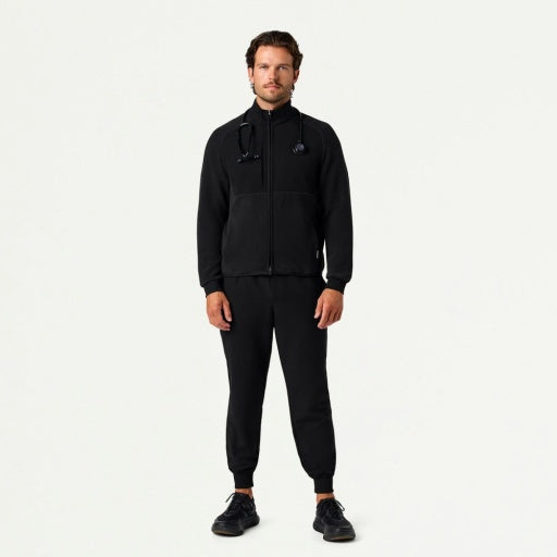 Hybrid Fleece M60016 Men's Cloud Hybrid Fleece Jacket Black