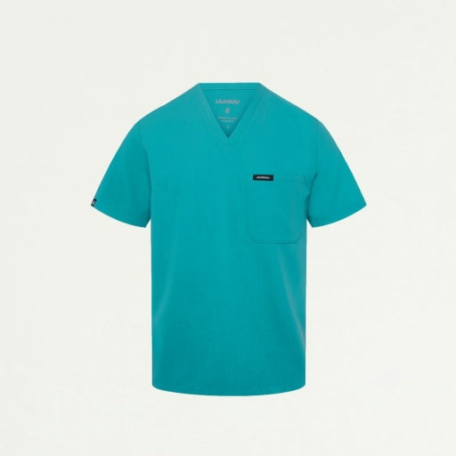 ULTRAlast M10001 Men's Holmes 1-Pocket Scrub Top Teal