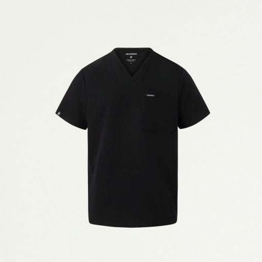 ULTRAlast M10001 Men's Holmes 1-Pocket Scrub Top Black