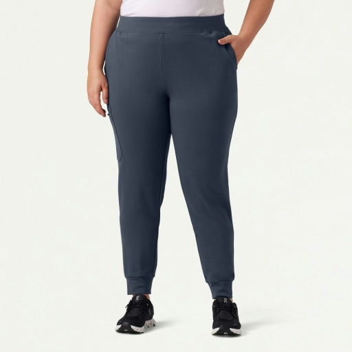 ULTRAsoft W40001 Women's Rubi Slim Scrub Joggers Carbon Gray