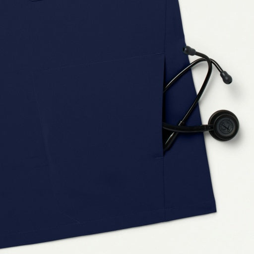 ULTRAlite M10013 Men's Bron 3-Pocket Scrub Top Midnight Navy