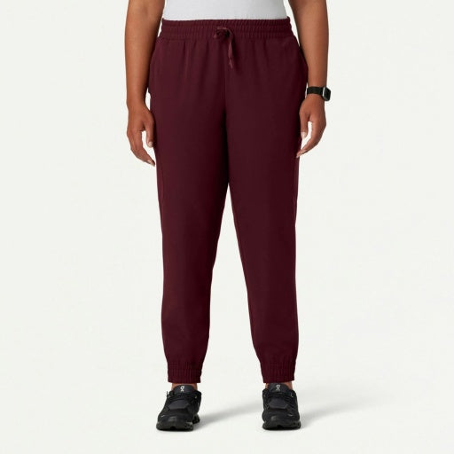 ULTRAlast W20002 Women's Neo Cargo Scrub Joggers Burgundy