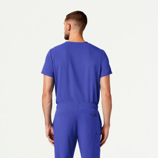 ULTRAlast M10001 Men's Holmes 1-Pocket Scrub Top Moon Blue