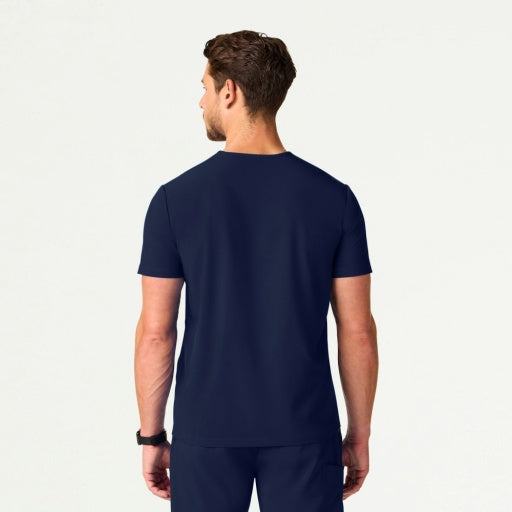 ULTRAlite M10013 Men's Bron 3-Pocket Scrub Top Midnight Navy