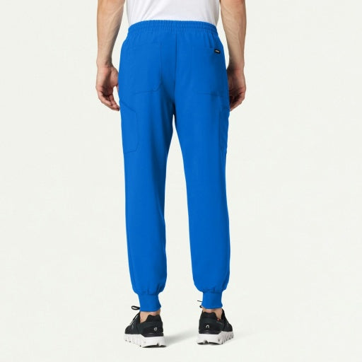 ULTRAlast M20002 Men's Osmo 8-Pocket Scrub Joggers Royal Blue