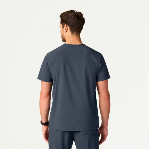 ULTRAlite M10004 Men's Holmes 1-Pocket Scrub Top Carbon Gray