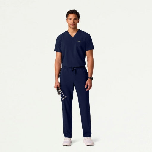 ULTRAlite M10025 Men's Holmes 1-Pocket Classic Scrub Top Midnight Navy