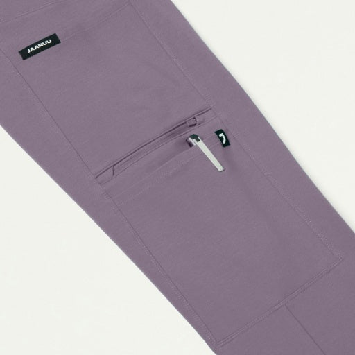 ULTRAsoft W40005 Women's Perri Yoga Scrub Pants Titanium