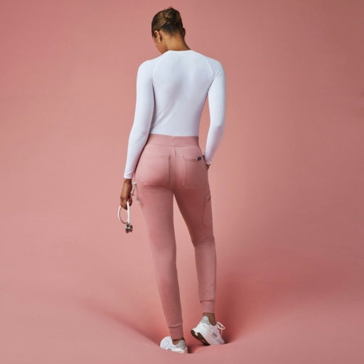 ULTRAsoft W40001 Women's Rubi Slim Scrub Joggers Mauve