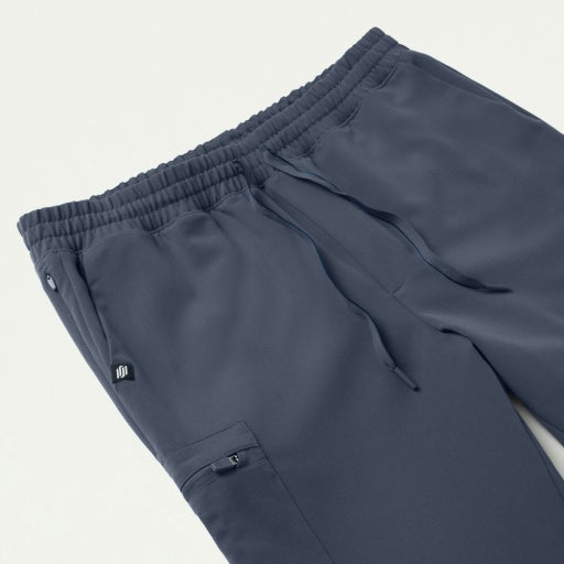 ULTRAlast M20002 Men's Osmo 8-Pocket Scrub Joggers Carbon Gray