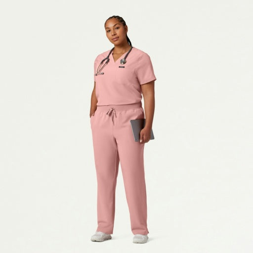ULTRAlast W20001 Women's Xenos Knit-Waist Scrub Pants Mauve