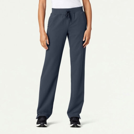 ULTRAlast W20001 Women's Xenos Knit-Waist Scrub Pants Carbon Gray