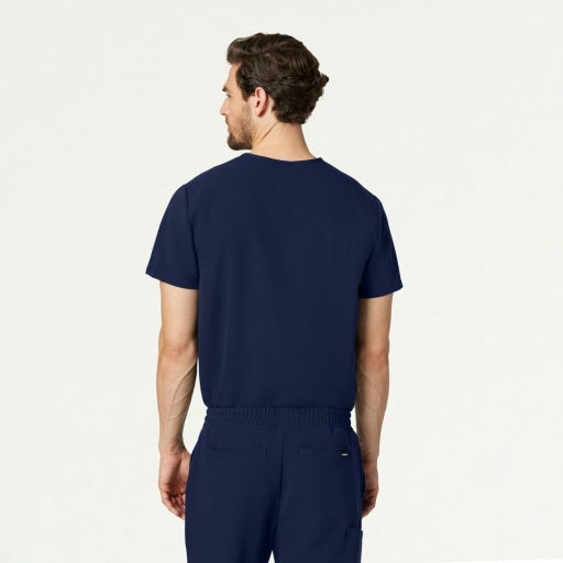 ULTRAlast M10001 Men's Holmes 1-Pocket Scrub Top Midnight Navy