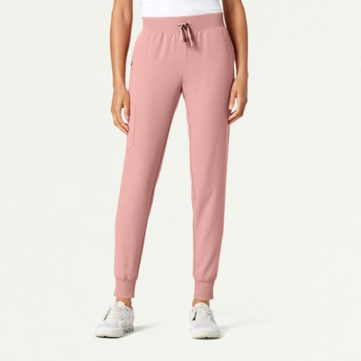 ULTRAlast W20003 Women's Silex Slim Knit-Waist Scrub Joggers Mauve