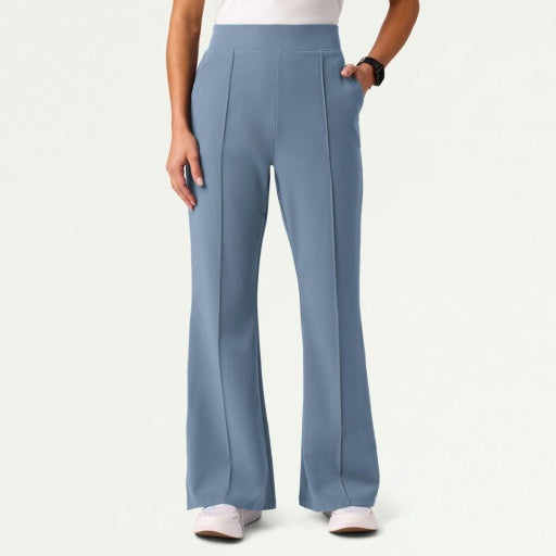 ULTRAlast W20033 Women's Kori Slim High-Waisted Scrub Pants Storm Blue
