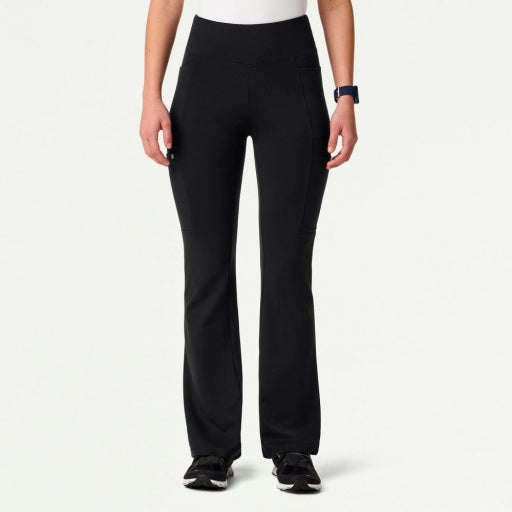 ULTRAsoft W40005 Women's Perri Yoga Scrub Pants Black